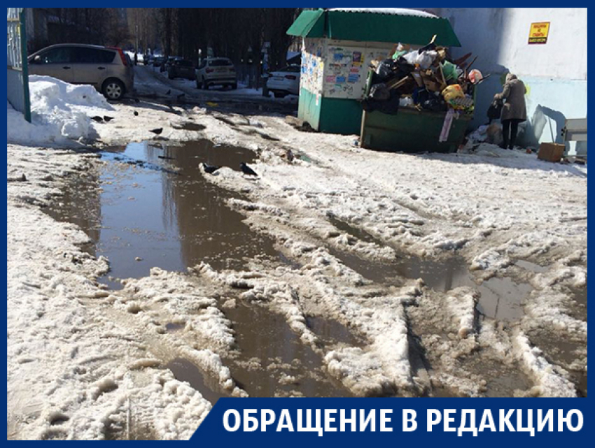Воронежцам стало стыдно за коммунальщиков в Северном