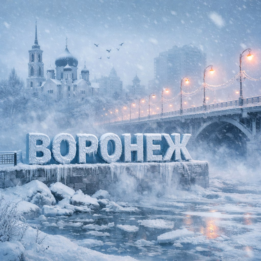 Антициклон заморозит воронежцев на выходных 