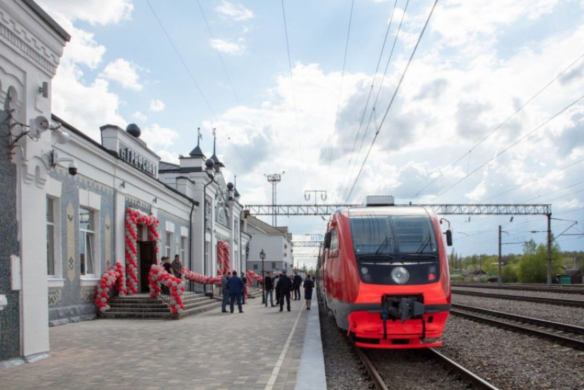 Первую поездку совершил туристический поезд «Бобренок» под Воронежем