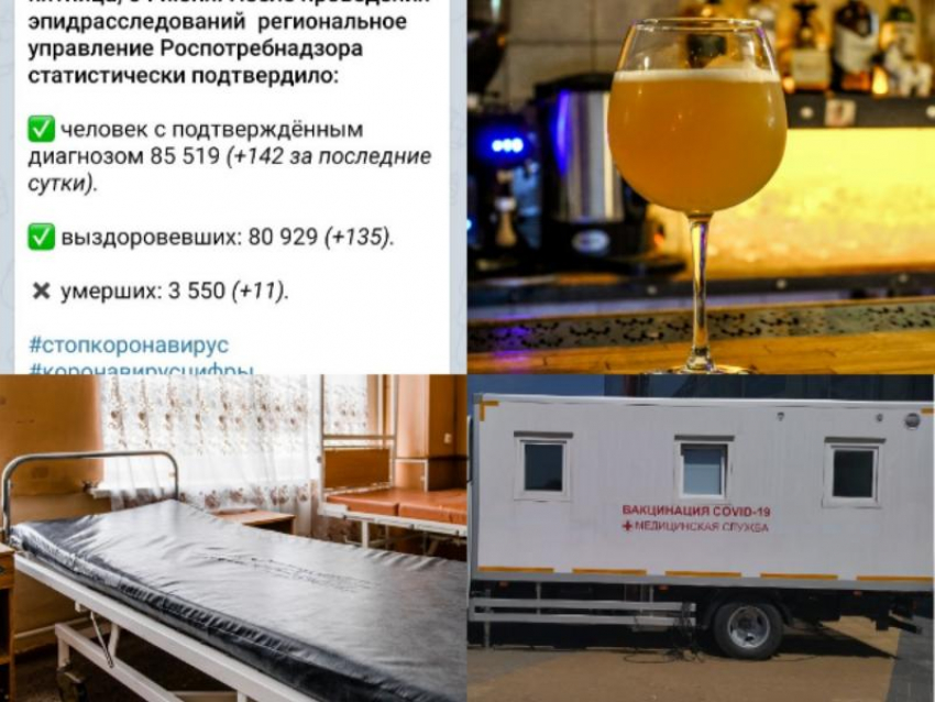 Коронавирус в Воронеже 4 июня: 11 смертей, бесплатные тесты на антитела и закрытый бар 