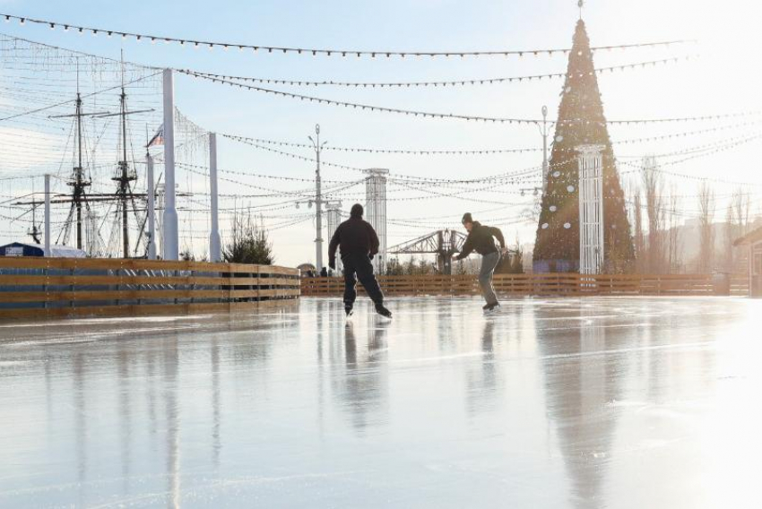 Дату торжественного открытия катка на «Адмиралтейке» озвучил мэр Воронежа