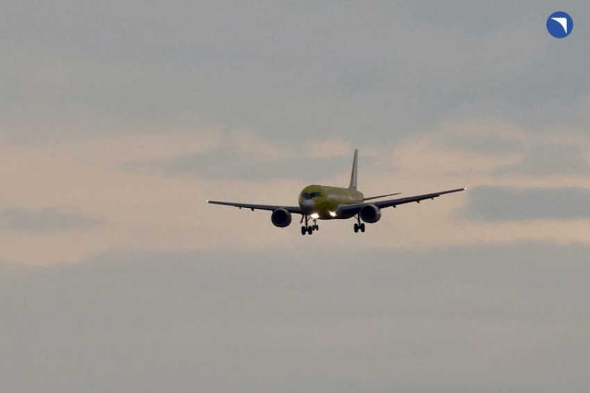 Новый российский лайнер МС-21 с воронежскими деталями впервые поднялся в воздух