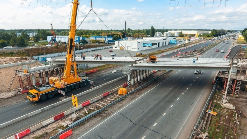 Мост-разворот на Воронеж у сити-парка «Град» откроют 1 декабря