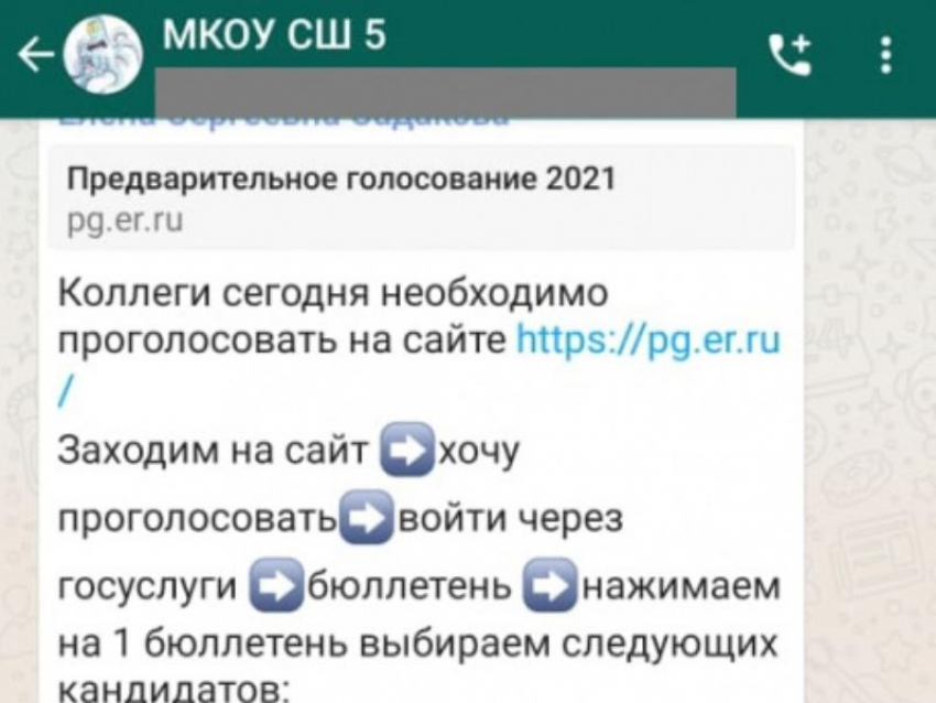 Учителя массово выступили против принуждения к голосованию на праймериз «Единой России»