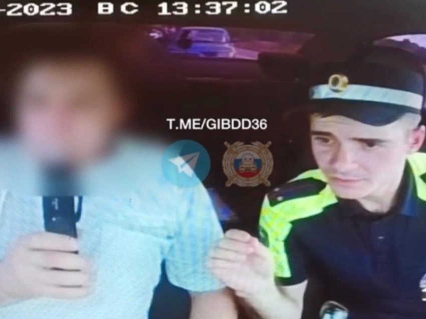 Погоню со стрельбой устроили полицейские в Воронежской области
