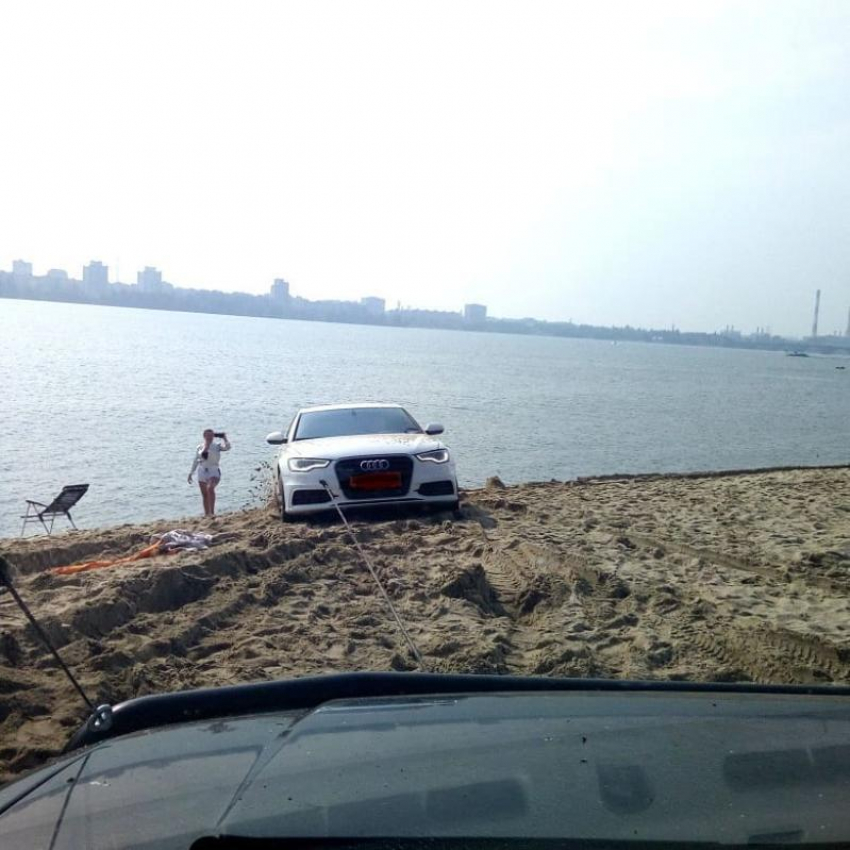 Quattro предал Audi в ответственный момент на воронежском пляже