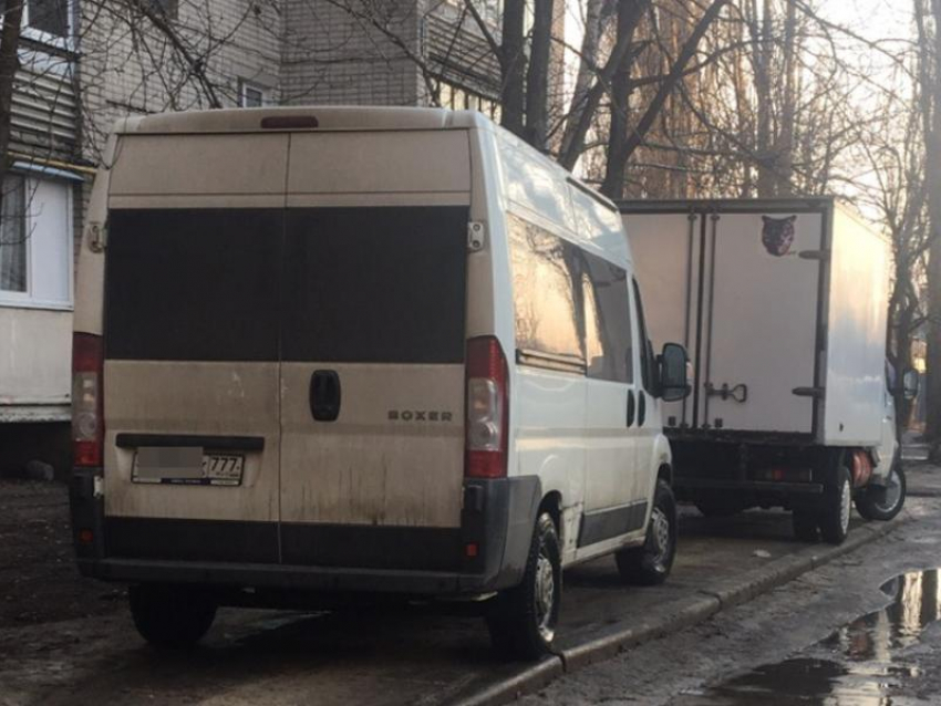 «Самовлюбленного» москвича застукали на воронежском тротуаре 