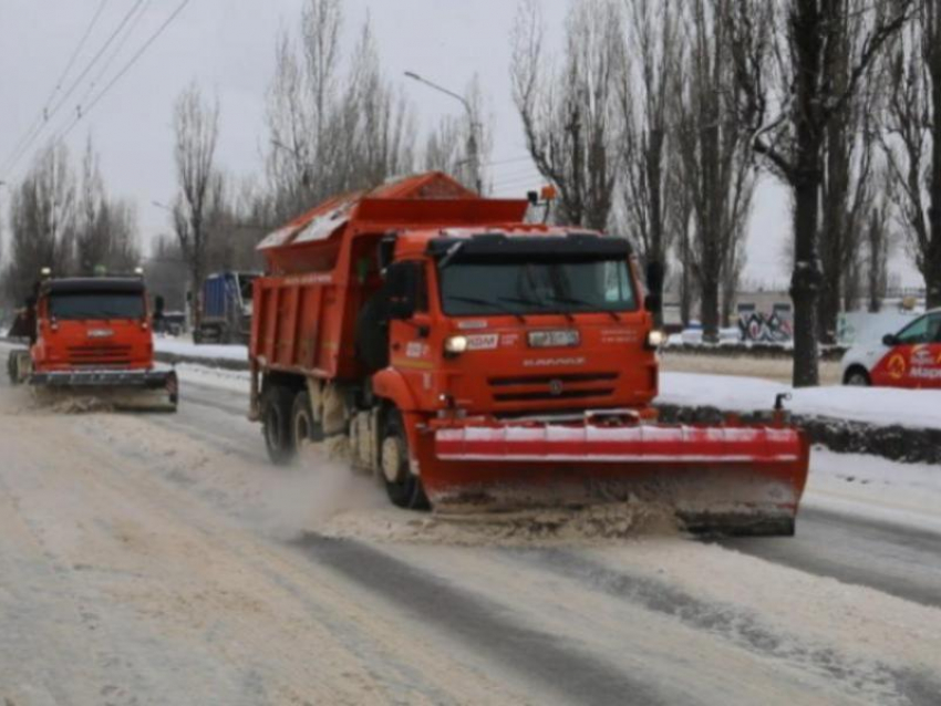 Сколько снега вывезли воронежские коммунальщики с улиц города
