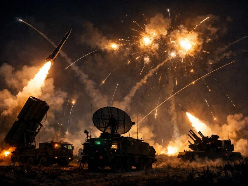 Четыре беспилотника сбили в небе над Воронежской областью