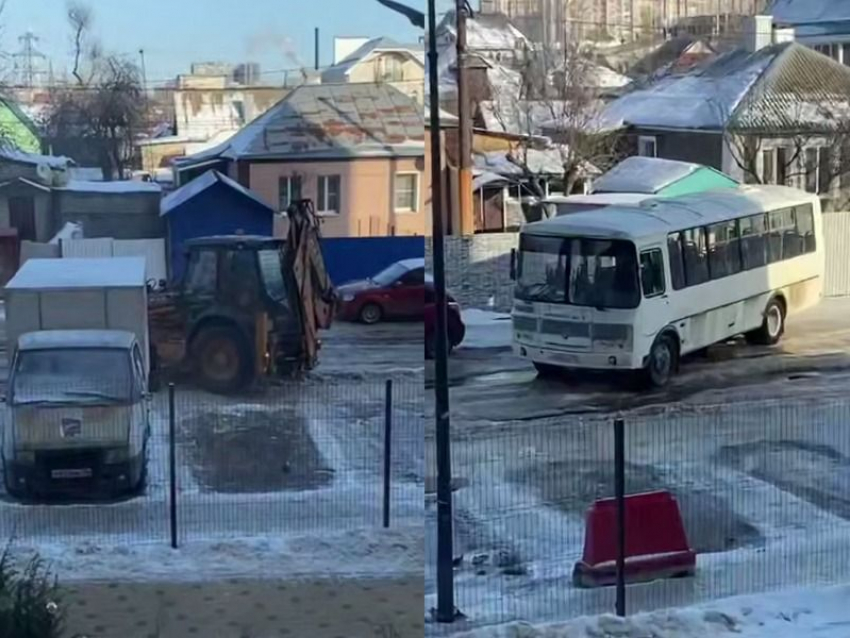 Порыв на водоводе: названа причина ледяного ада на улице Кривошеина в Воронеже