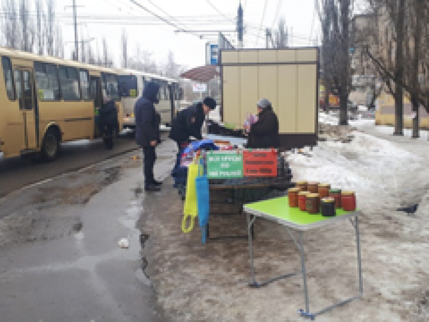 Мэрия продолжает выгонять торговцев с улиц Воронежа