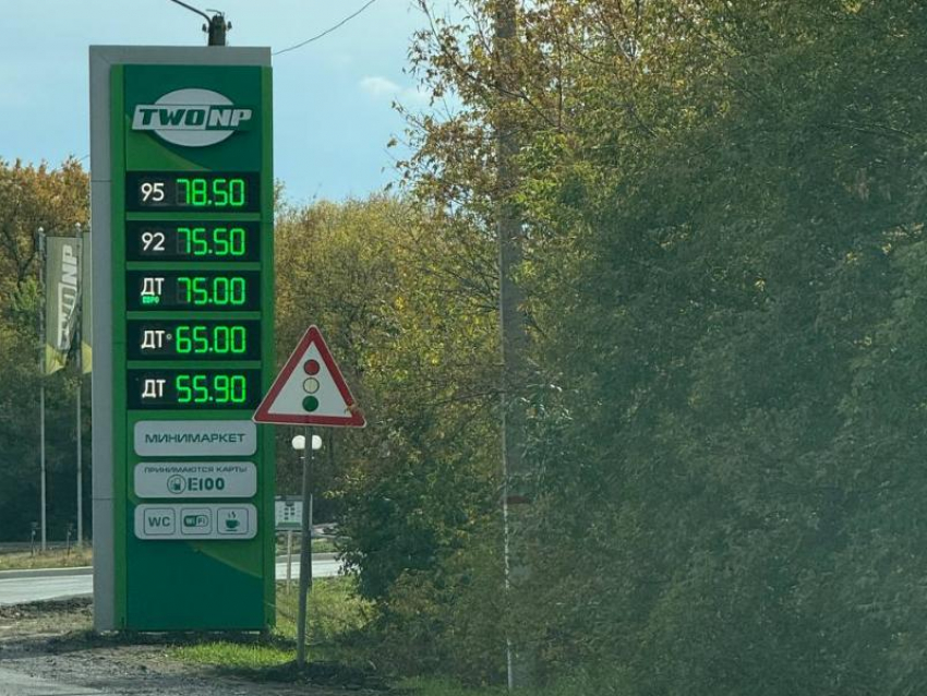 «Цены летят в космос»: шокирующий ценник на заправке сфотографировал воронежец  