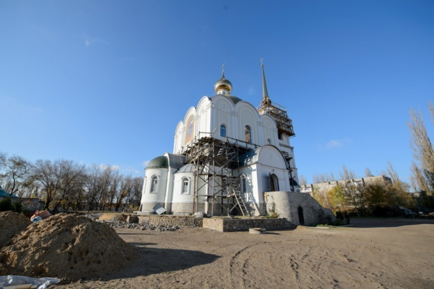В храме Сергия Радонежского в Воронеже завершают реконструкцию