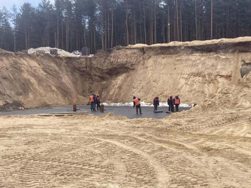 Масштабное строительство очистных сооружений началось в Павловске Воронежской области