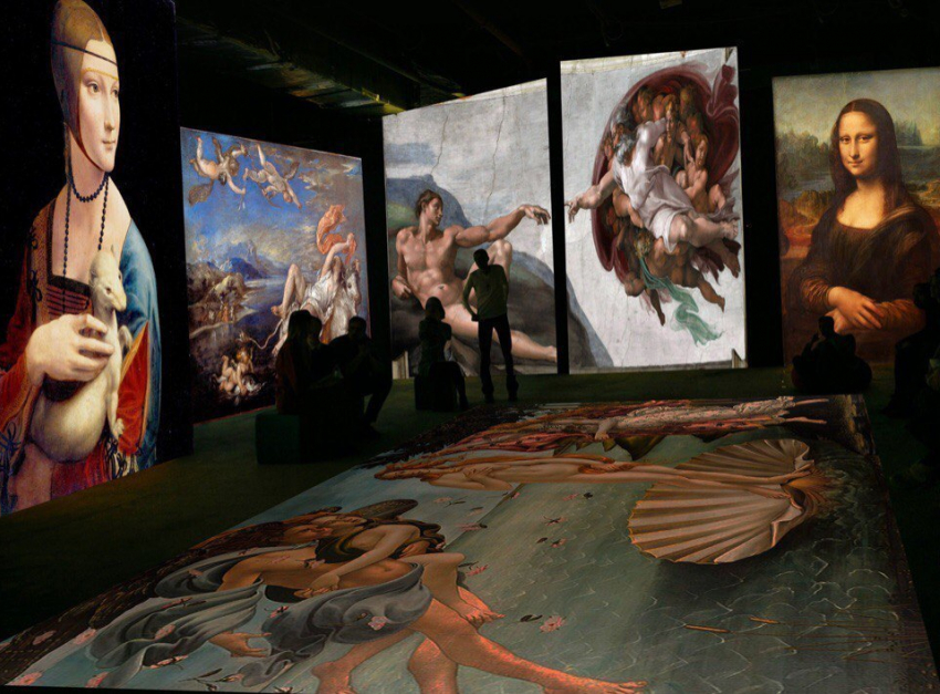 Впервые в Воронеж приезжает Мультимедийная Выставка «Ренессанс. Гении эпохи»