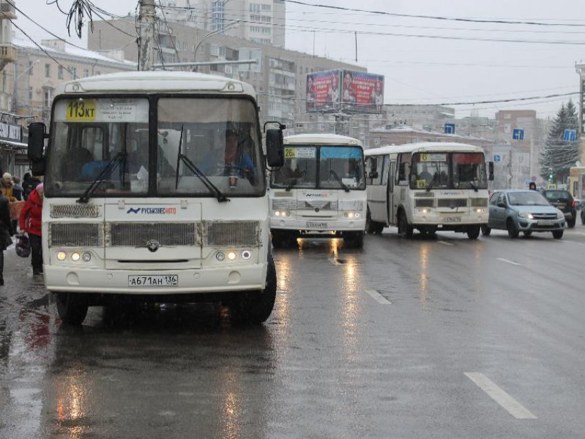 Названы главные проблемы маршруток в Воронеже