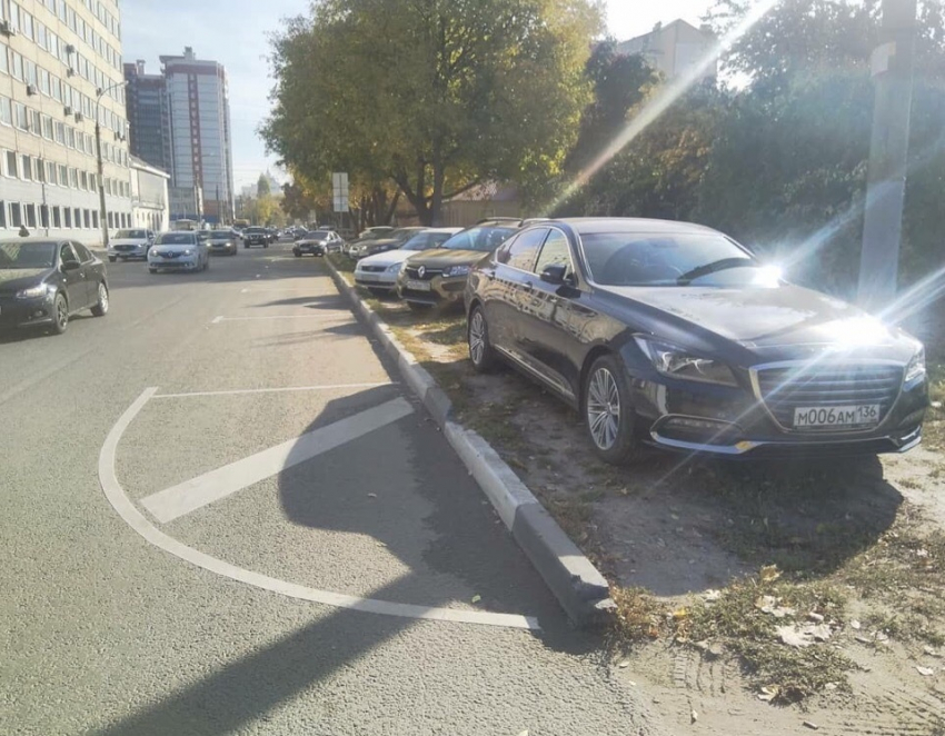 Бывший чиновник по-жлобски избежал оплаты парковки в Воронеже 