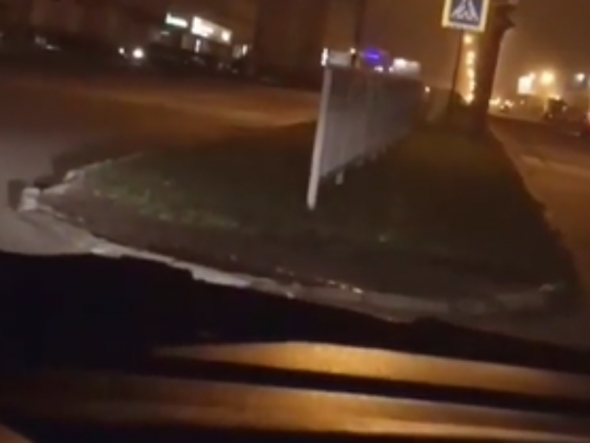 Ленивый водитель показал от первого лица опасный трюк на дороге в Воронеже