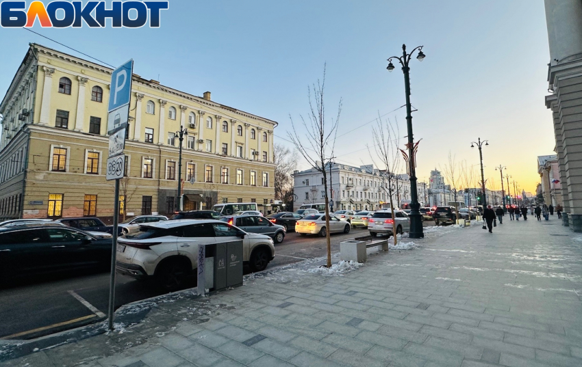 Штраф за неоплату парковки увеличили в два раза в Воронеже