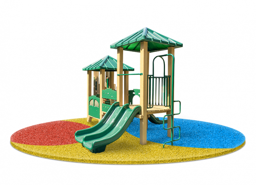 Использование резиновой крошки в уличных покрытиях