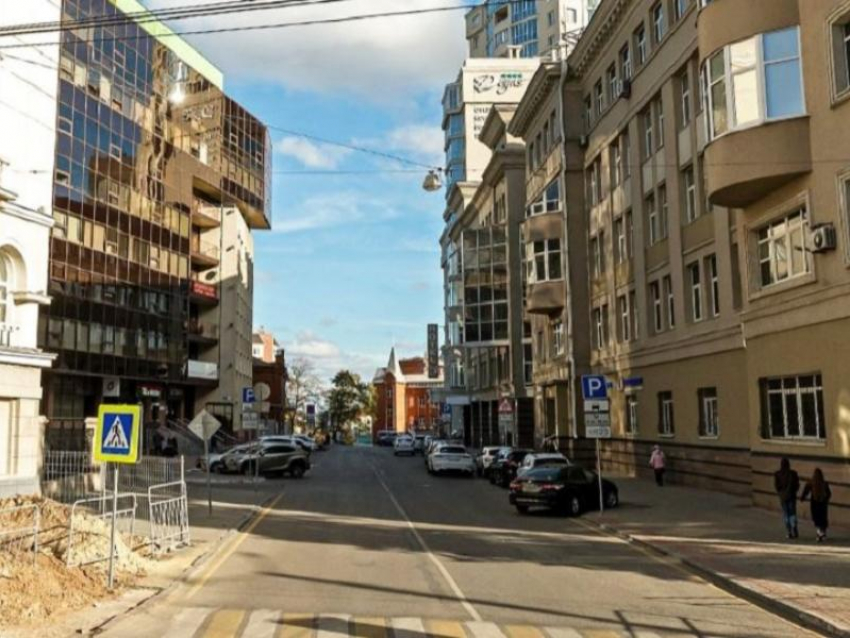 Одностороннее движение введут на улице в центре Воронежа