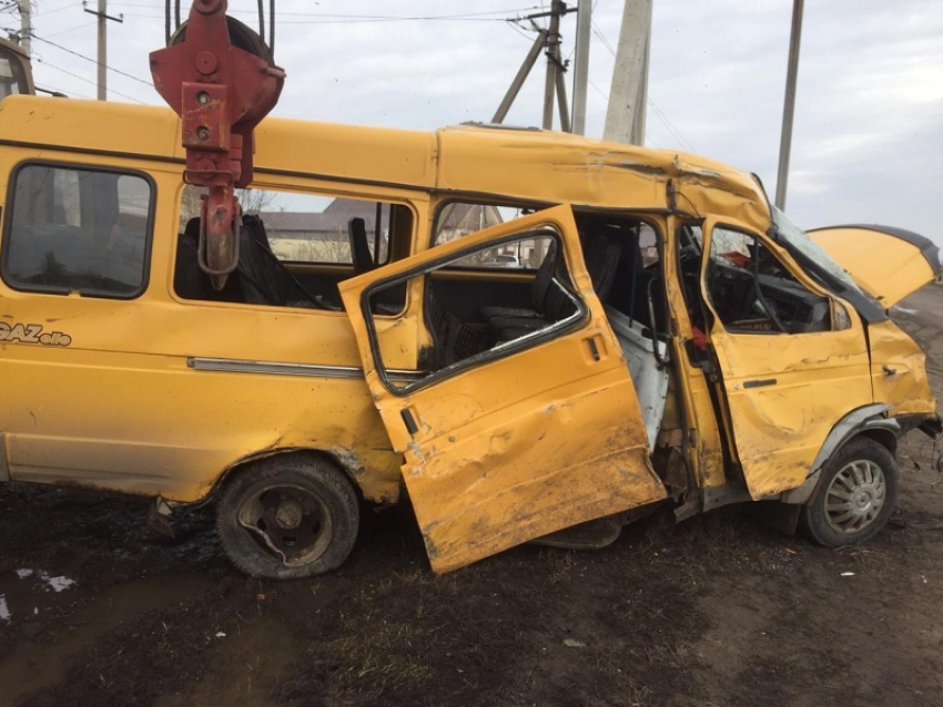 Последствия массового ДТП с автокраном сняли в Воронежской области