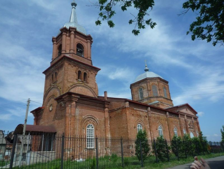 Храм второй половины XIX века отреставрируют в Воронежской области