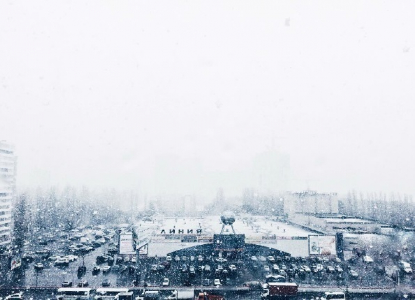 Невероятное фото мартовской зимы в Воронеже опубликовали в Сети 