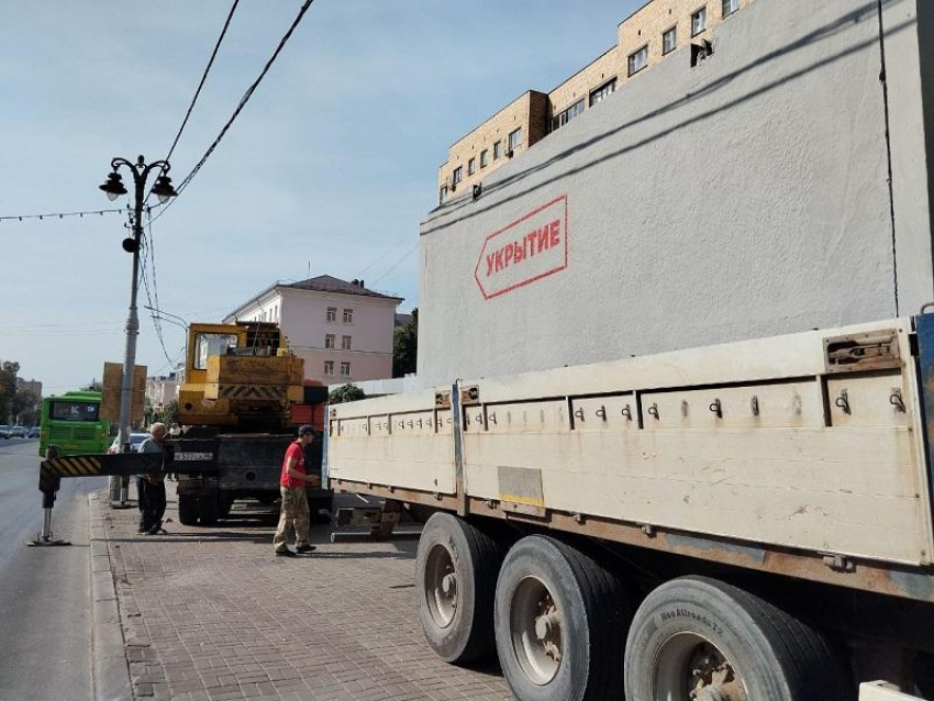 Укрытия могут появиться на улицах в Воронежской области 