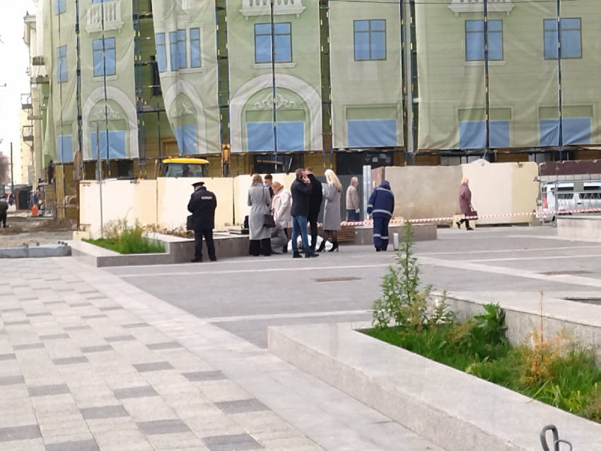 Полиция и СК работают на месте смерти немецкого бизнесмена в центре Воронежа