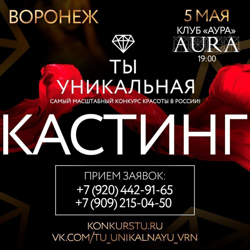 Воронежских красавиц приглашают создать новый эталон красоты и выиграть авто или квартиру в Питере 