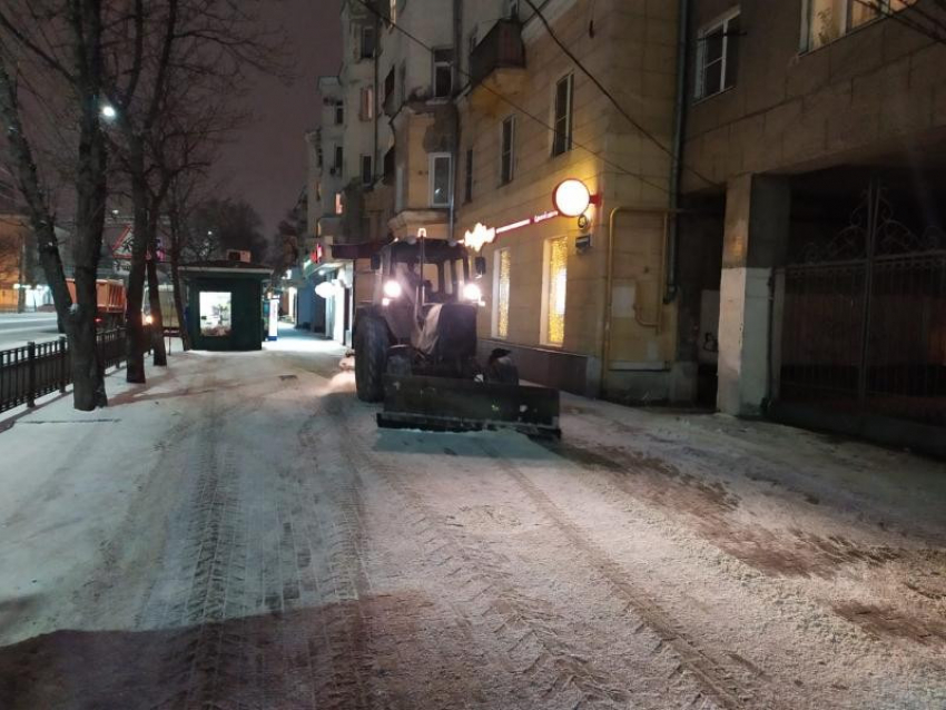 Уборкой снега в Воронеже оказались довольны лишь 6% горожан