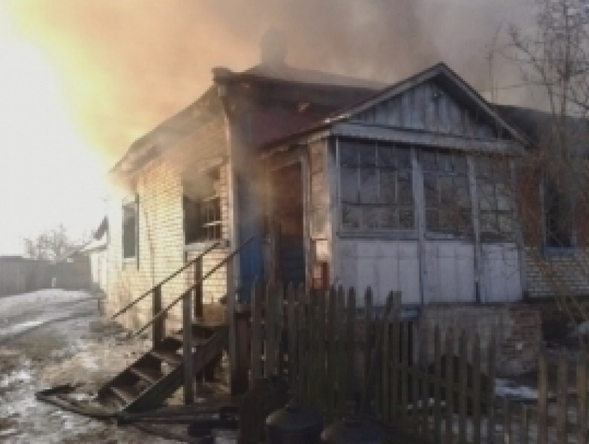 В Воронежской области на пожаре погиб мужчина 