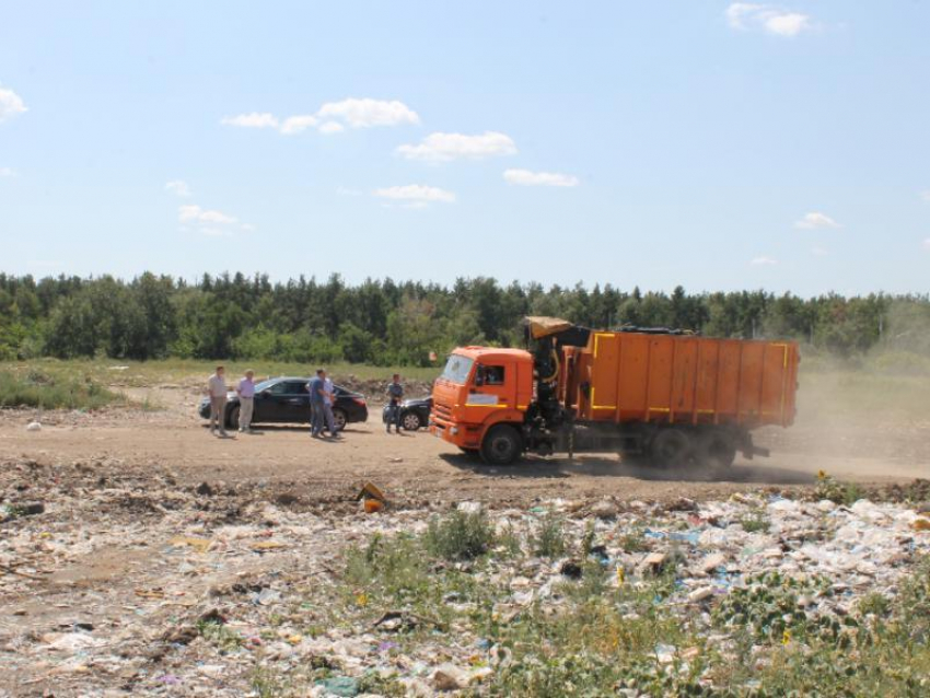 Ветер превращает могилы воронежцев в помойку