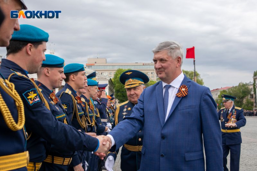 Губернатор Гусев поздравил воронежцев с Днем Победы, упомянув «послание зарвавшейся Украине и наглому Западу»