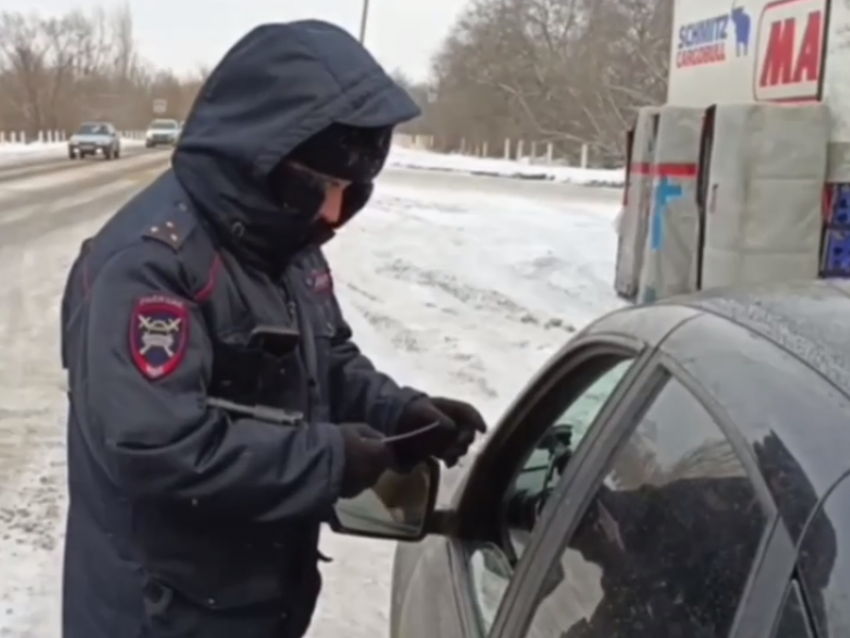 Рейд по автомобилистам устроили в Воронежской области 
