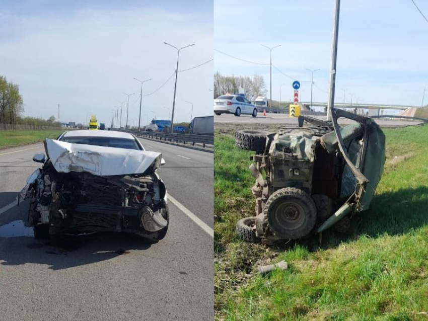 ДТП с пострадавшим мужчиной устроила москвичка на Hyundai в Воронежской области