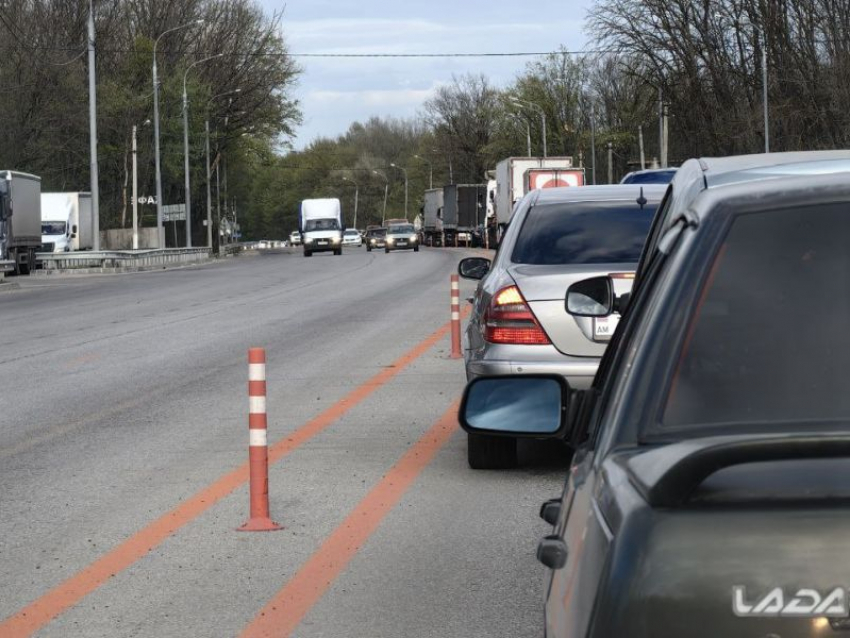 Гигантская пробка на трассе М-4 «Дон» заблокировала движение на Москву из Воронежа