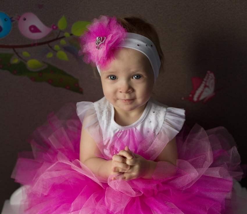 Будущая балерина Лера Колесниченко в полуфинале конкурса «Самая чудесная улыбка ребенка»