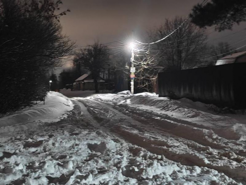 Жители воронежских «Садов» остались без света в лютые морозы