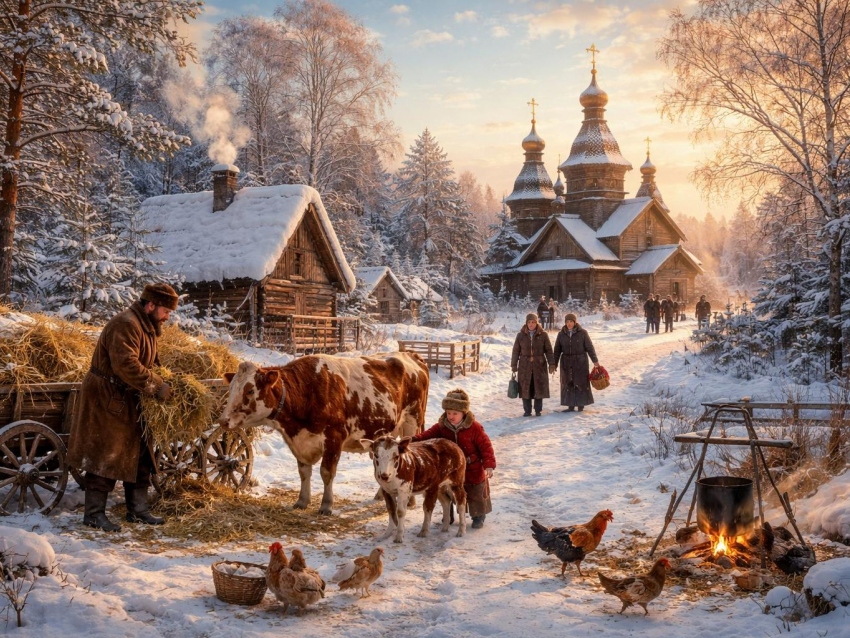 «Сшиби рог с зимы»: что категорически нельзя делать воронежцам во Власьев день