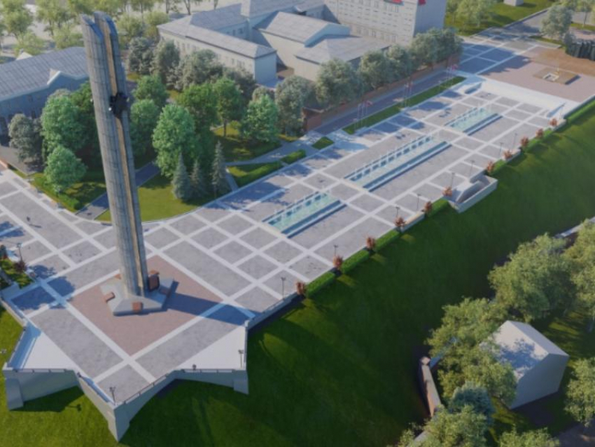 Площадь Победы обновят за 170 млн рублей в Воронеже