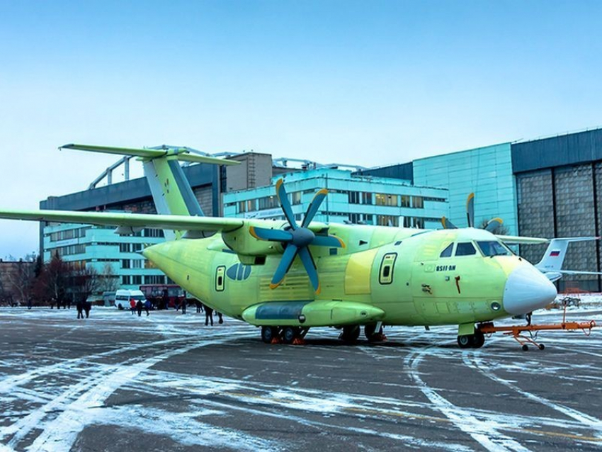 Второй образец военного-транспортника ИЛ-112В выпустил Воронежский авиазавод