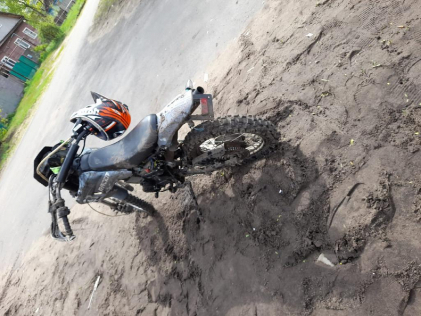 14-летний мотоциклист пострадал в ДТП с иномаркой в Воронежской области