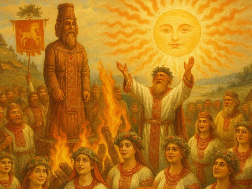 От реки до площади: как в Воронеже праздновали день Ярилы
