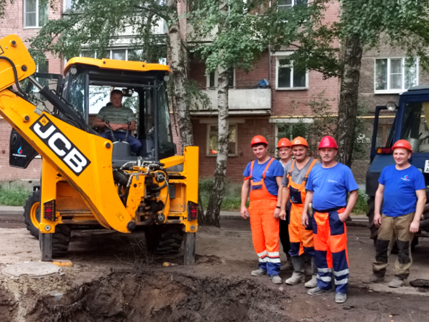 РВК-Воронеж восстановил водопровод одинокой пенсионерке 