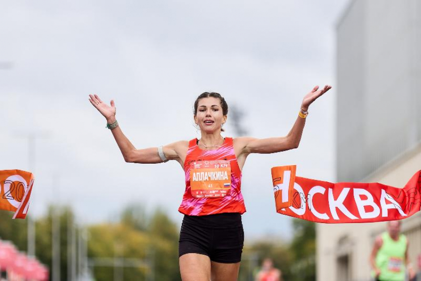 Легкоатлетка Светлана Аплачкина из Воронежа выиграла Чемпионат России в восьмой раз