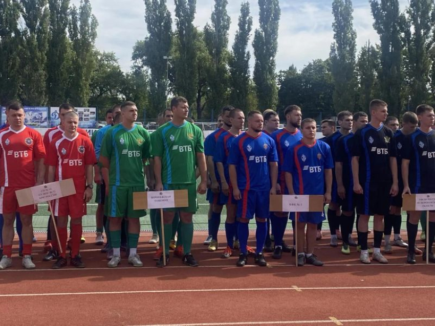 В Воронеже 12 команд силовых ведомств сыграют в турнире по футболу