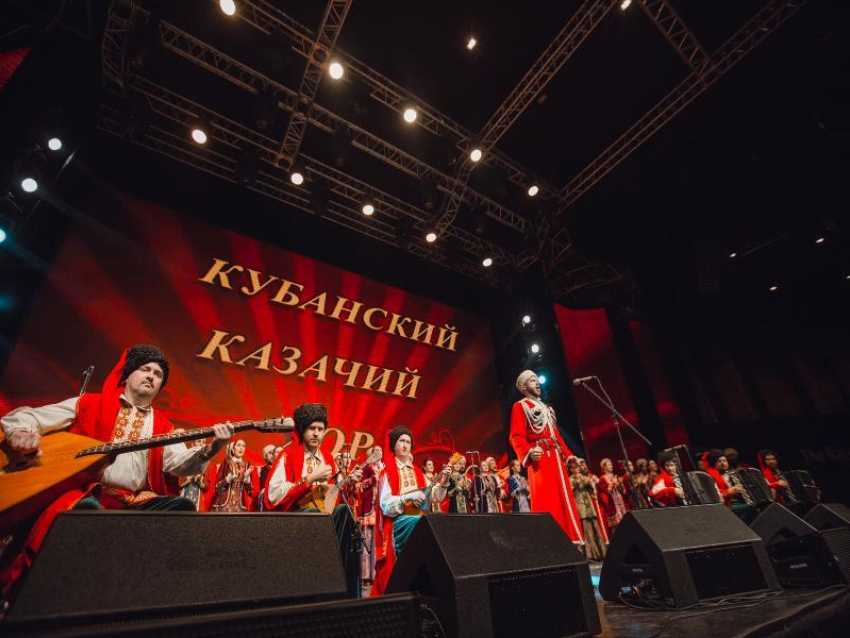 Легендарный Кубанский казачий хор выступит с большим концертом в Воронеже 