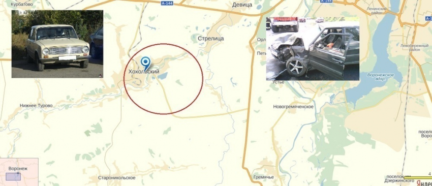 В Воронежской области столкнулась «копейка» и «пятнашка»: есть пострадавшие